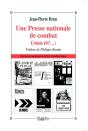 Une Presse Nationale De Combat (1960-197...) - Preview