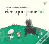 Une Rose, Une Pierre Et Un Cheval Noir