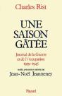 Une Saison Gâtée : Journal De La Guerre Et De L'Occupation (1939-1945) - Preview