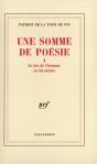 Une Somme De Poésie - Preview