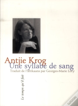 Capa do artigo Une Syllabe De Sang