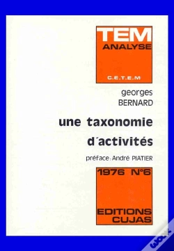 Capa do artigo Une Taxonomie D'Activités