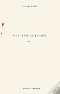 Capa do artigo Une Terre Incertaine
