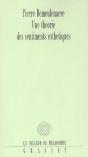 Une Theorie Des Sentiments Esthetiques - Preview