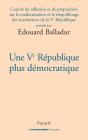 Une V République Plus Démocratique - Preview