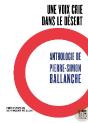 Une Voix Crie Dans Le Désert : Anthologie De Pierre-Simon Ballanche - Preview