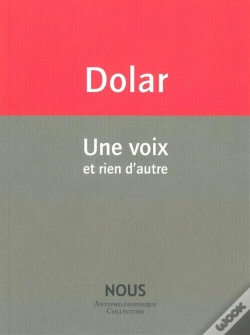 Capa do artigo Une Voix Et Rien D'Autre