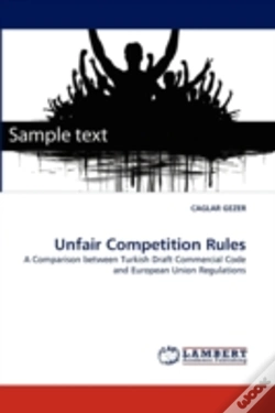 Capa do artigo Unfair Competition Rules