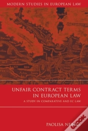 Capa do artigo Unfair Contract Terms In European Law
