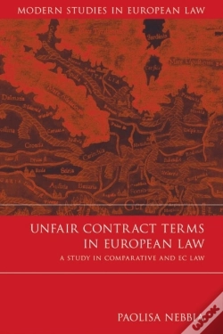 Capa do artigo Unfair Contract Terms In European Law
