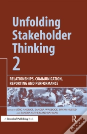 Capa do artigo Unfolding Stakeholder Thinking 2