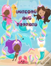 Unicorn And Mermaid