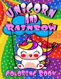 Unicorn And Rainbow Coloring Book - Preview