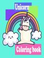 Unicorn Coloring Book - Preview