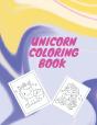 Unicorn Coloring Book - Preview