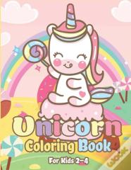 Unicorn Coloring Book For Kids 2-4