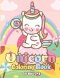 Unicorn Coloring Book For Kids 2-4 - Preview