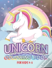Unicorn Coloring Book For Kids 4-8