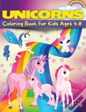 Unicorn Coloring Book For Kids Ages 4-8