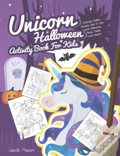Unicorn Halloween Activity Book For Kids