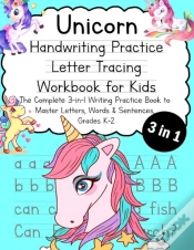 Capa do artigo Unicorn Handwriting Practice Letter Tracing Workbook For Kids