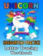 Unicorn Handwriting Practice Letter Tracing Workbook - Preview