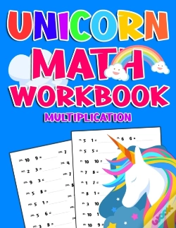 Capa do artigo Unicorn Math Workbook ( Multiplication )