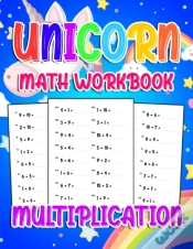 Capa do artigo Unicorn Math Workbook ( Multiplication )
