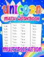 Unicorn Math Workbook ( Multiplication ) - Preview
