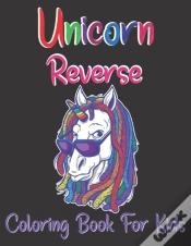 Capa do artigo Unicorn Reverse Coloring Book For Kids