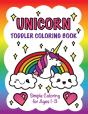 Unicorn Toddler Coloring Book - Preview