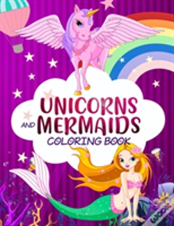 Capa do artigo Unicorns And Mermaids Coloring Book