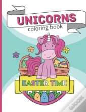 Unicorns Coloring Book Easter Time