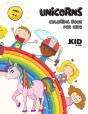 Unicorns Coloring Book For Kids - Preview