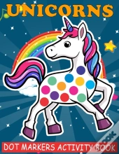 Unicorns Dot Markers Activity Book