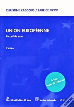 Capa do artigo Union Europeenne 8 E