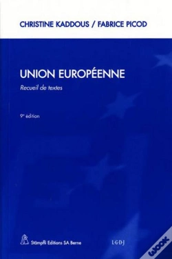 Capa do artigo Union Europeenne.Recueil De Textes,9eme