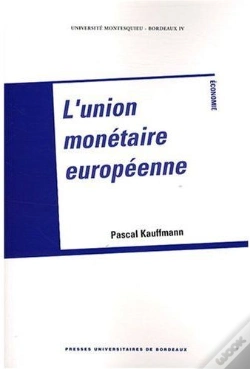 Capa do artigo Union Monetaire Europeenne
