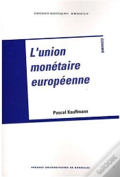 Capa do artigo Union Monetaire Europeenne