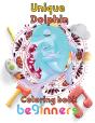 Unique Dolphin Coloring Book Beginners - Preview