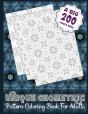 Unique Geometric Pattern Coloring Book For Adults (A Big 200 Pages Book) - Preview