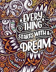 Unique Inspirational Relaxing Quotes Coloring Mandala