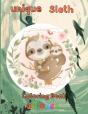 Unique Sloth Coloring Book    All Ages - Preview