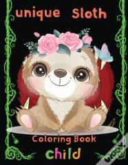 Unique Sloth Coloring Book  Child