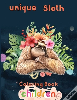 Capa do artigo Unique Sloth Coloring Book Children