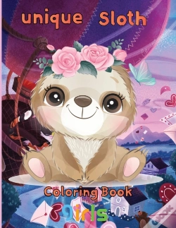 Capa do artigo Unique Sloth Coloring Book   Girls