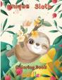 Unique Sloth Coloring Book   Toddler - Preview