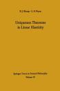 Uniqueness Theorems In Linear Elasticity - Preview