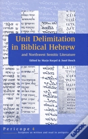 Capa do artigo Unit Delimitation In Biblical Hebrew