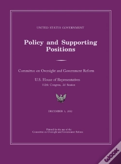 Capa do artigo United States Government Policy And Supporting Positions 2012 (Plum Book). Large Format Desk Reference Edition.